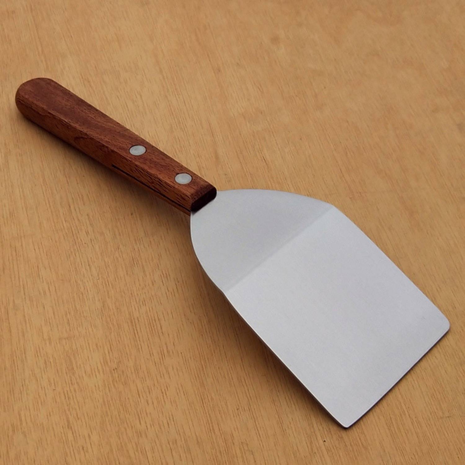 Wood Handle Turner Stainless Steel Server 2