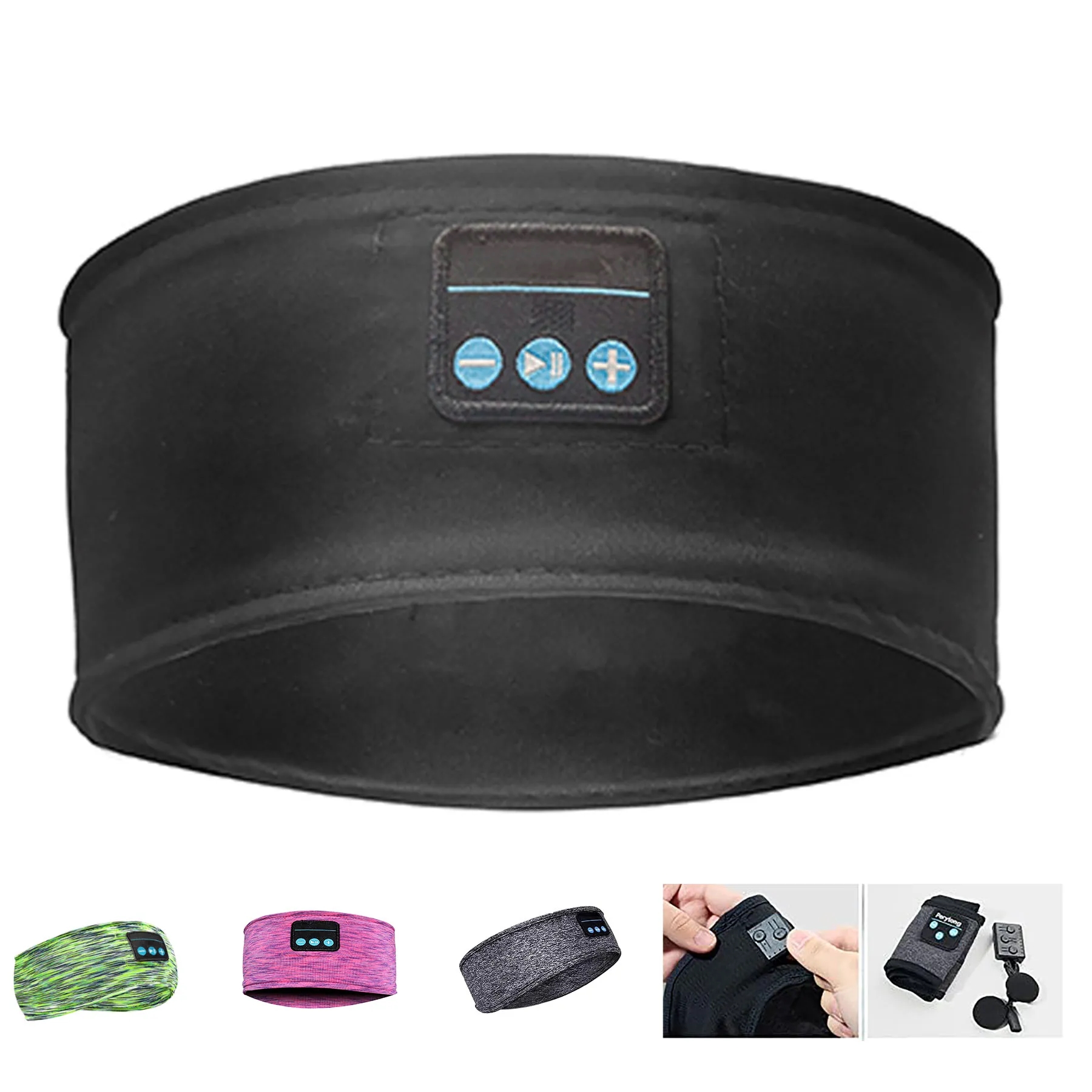 Sleep Headphones Wireless Headband Stretchable Bluetooth 5