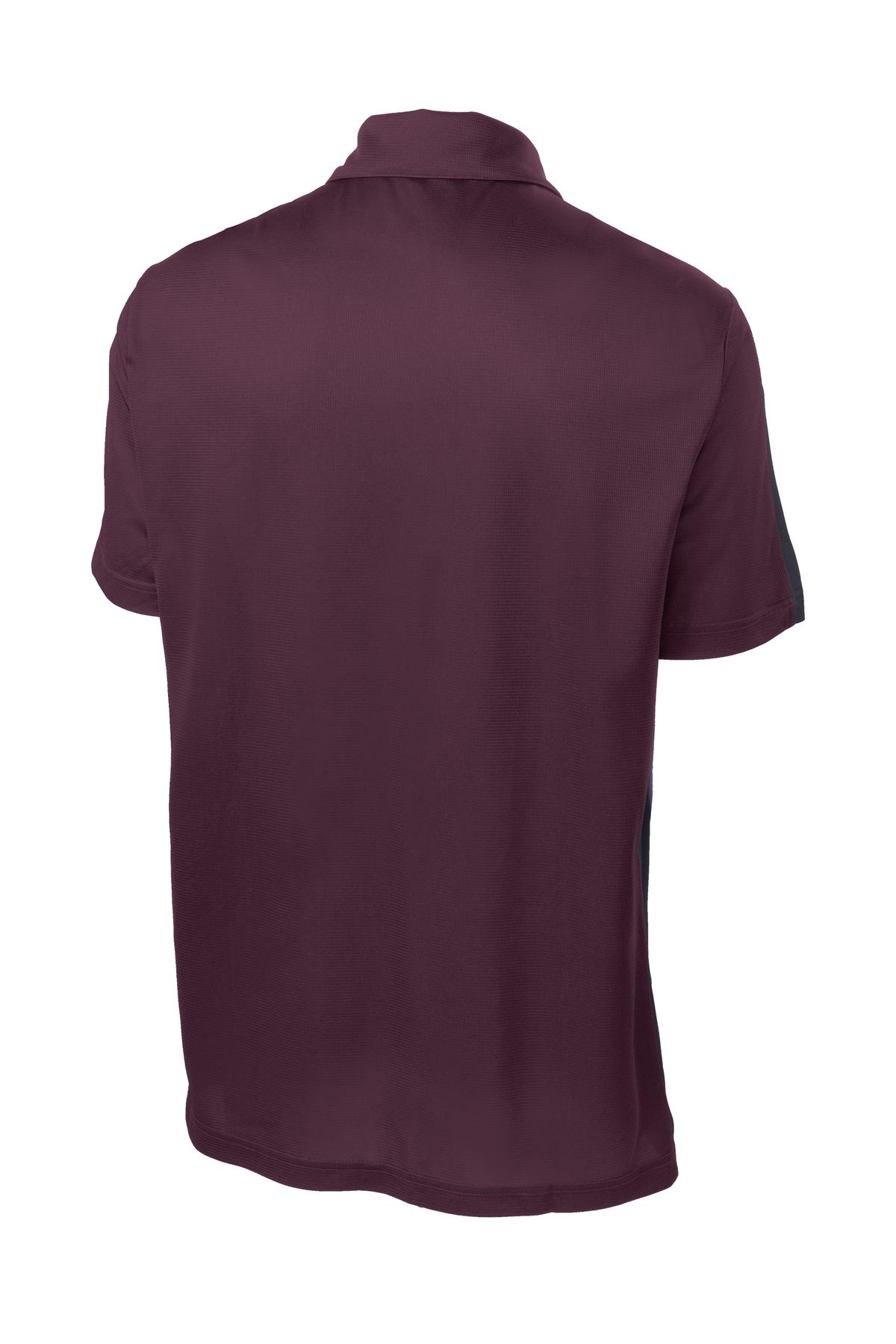 Sport-Tek PosiCharge Active Textured Colorblock Polo. ST695 34