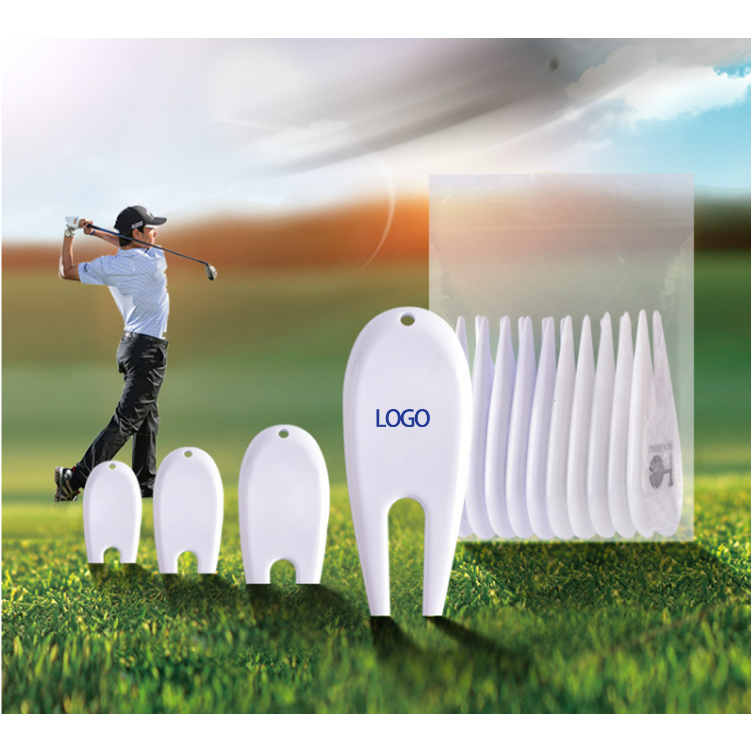 ABS Golf Divot Repair Tool 2