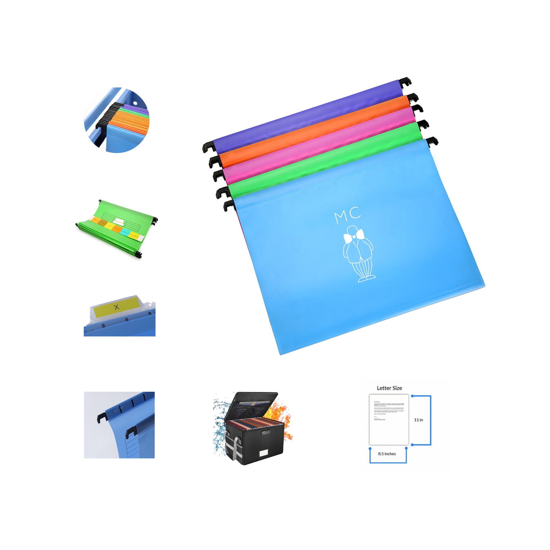 Extra Capacity Hanging File Folders