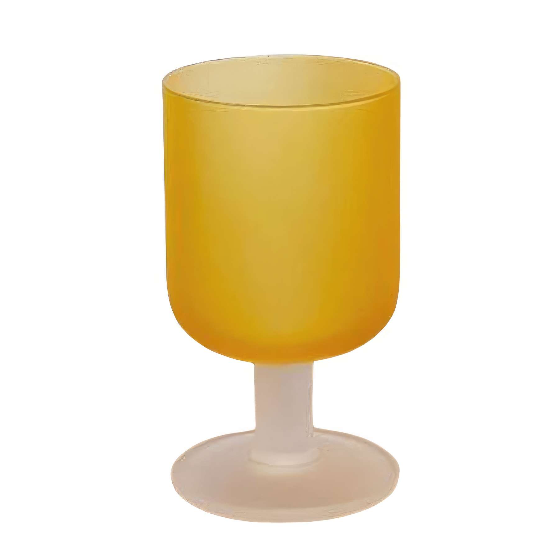 300ml 10oz Frosted Glass Goblet Wine Cocktail Cup 3