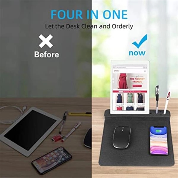Wireless Charger Mouse Pad 3