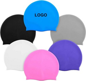 Unisex Adult Silicone Swim Cap 10