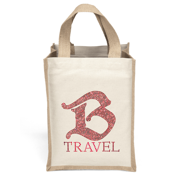 Mimi™- Natural Tote - Sparkle 3