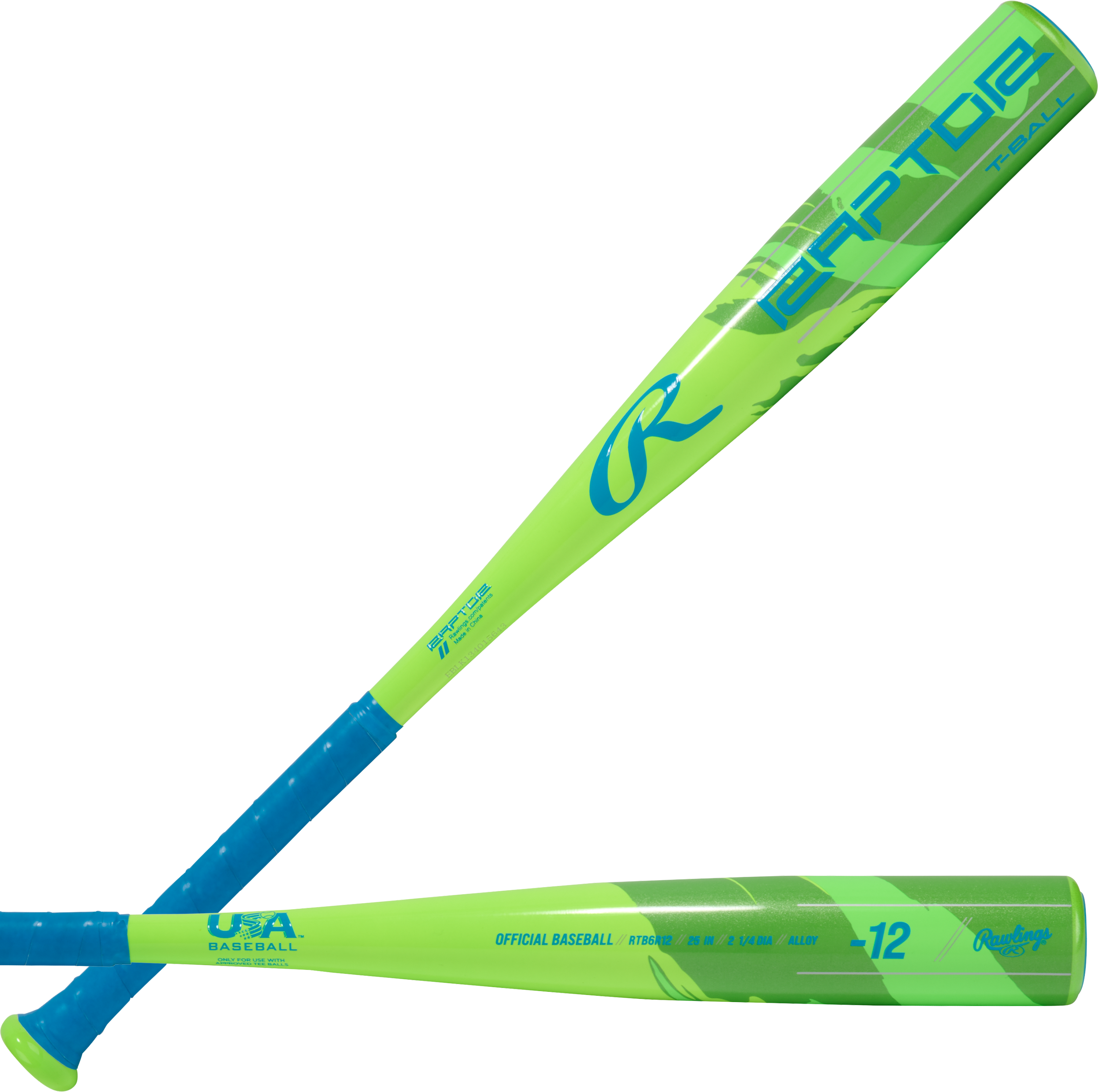 Rawlings Raptor USA T-Ball Bat, -12 2