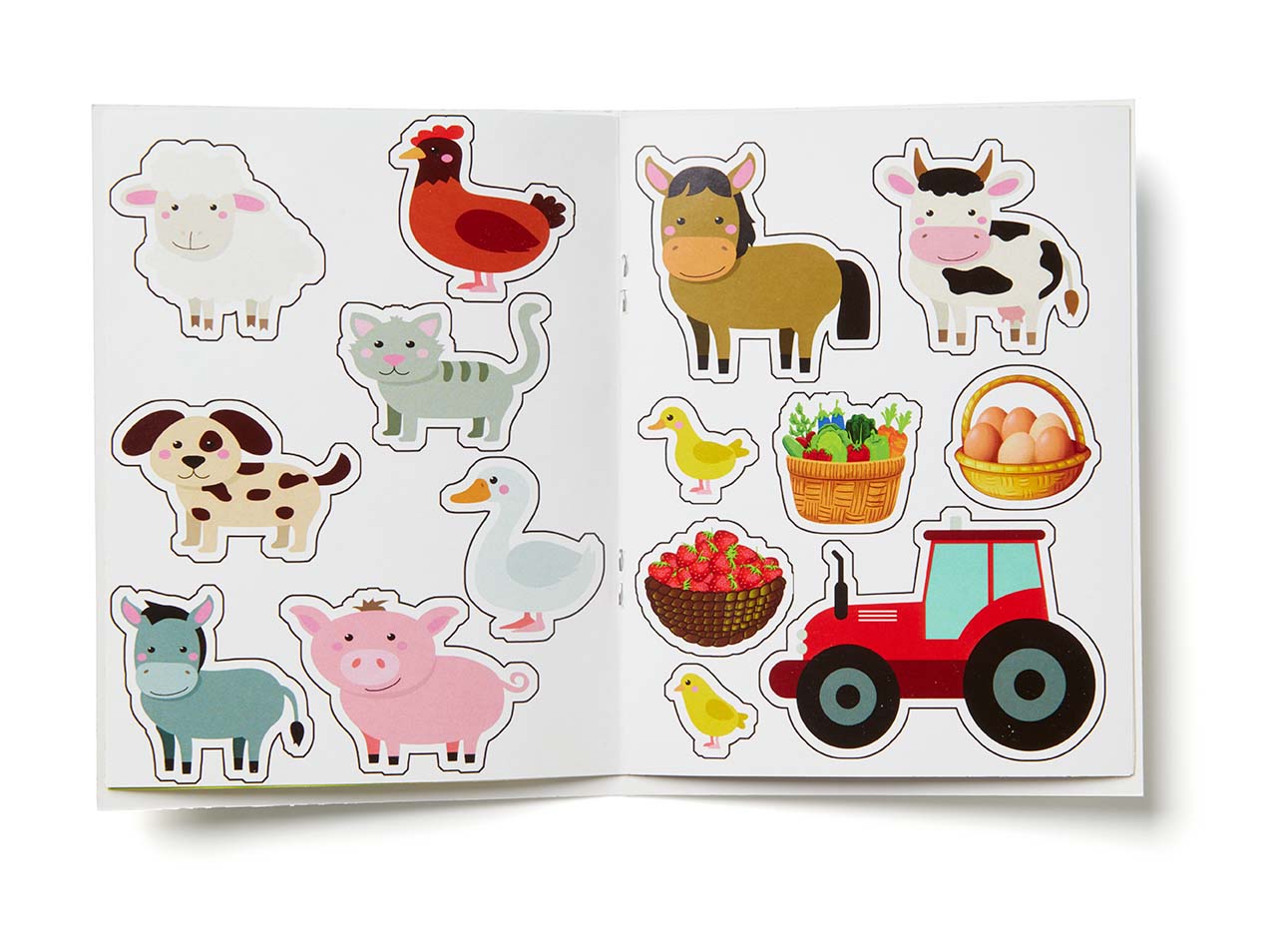 Kid's Reusable Sticker Activity Book 2