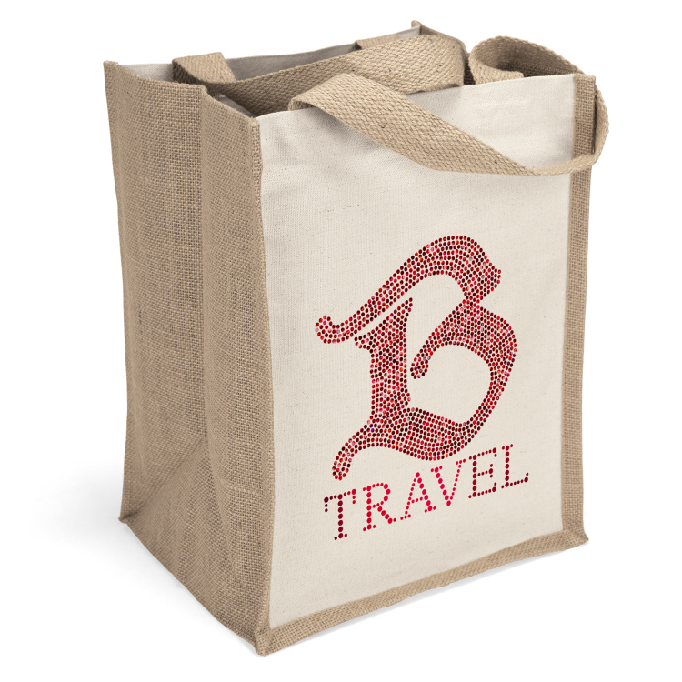 Mimi™- Natural Tote - Sparkle