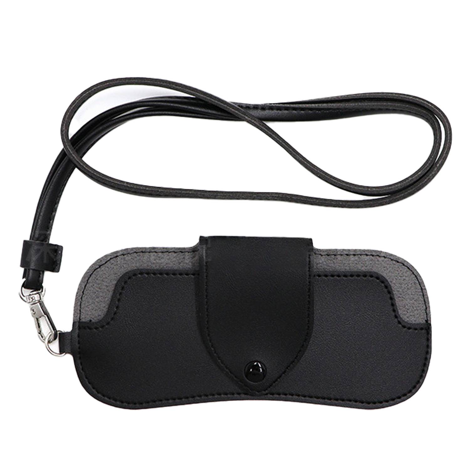 PU Leather Glasses Holder W/ Strap 5