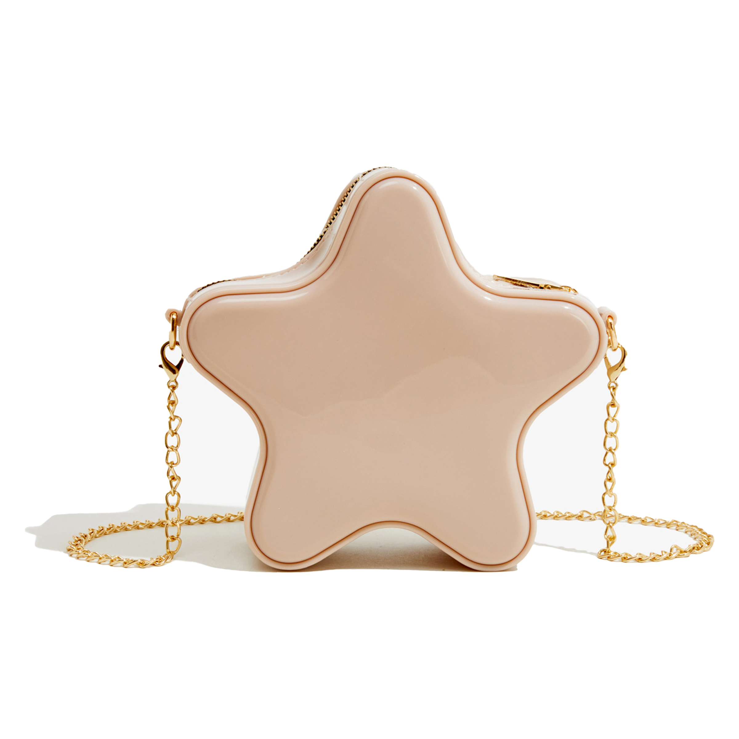 Pvc Mini Solid Color Star Handbag 10