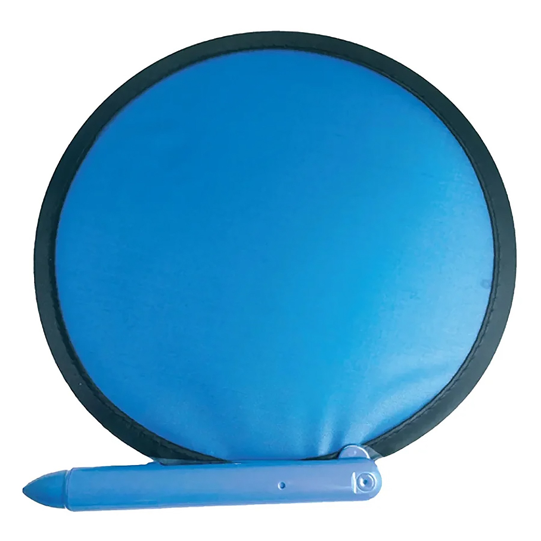 7" D Round Nylon Fan With Pen 4