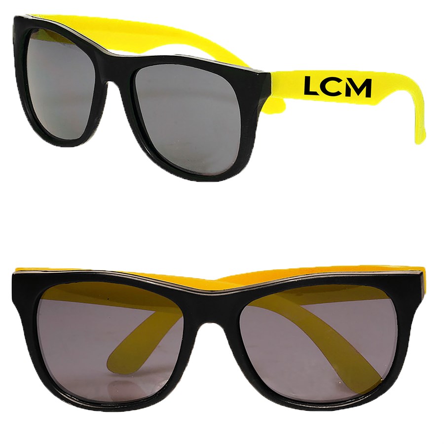 Two-Tone Stylish Plastic Sunglasses 17