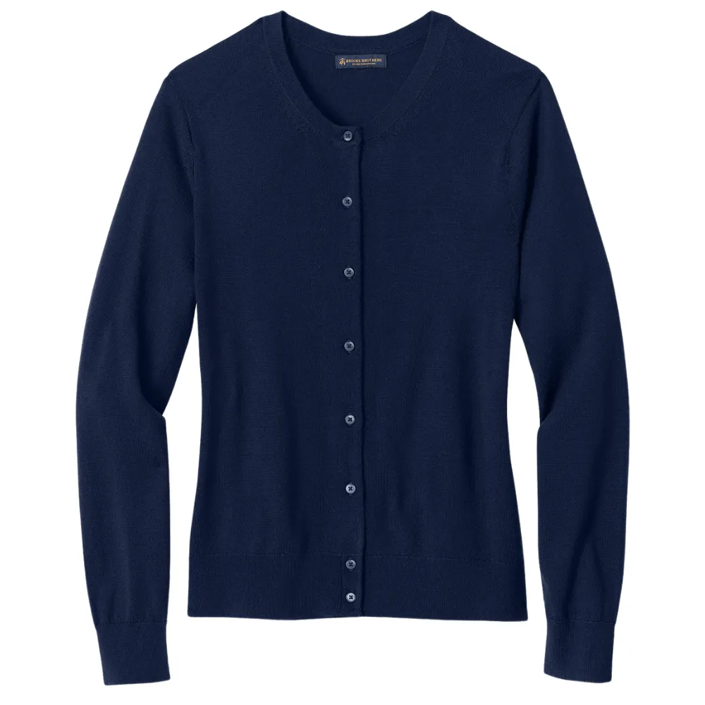 Brooks Brothers (R) Women's Washable Merino Cardigan Sweater 4