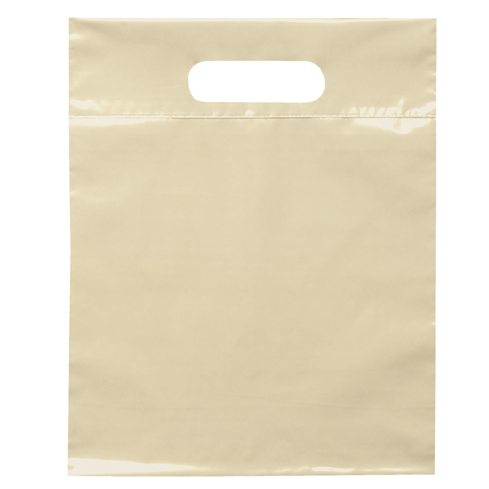 Die Cut Handle Bag - 9 1/2W x 12H - Flexo Ink Print 14