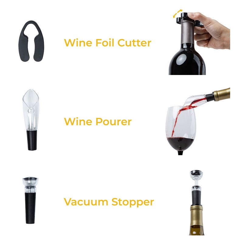 Carignan 6-Piece Electric Wine Set 11