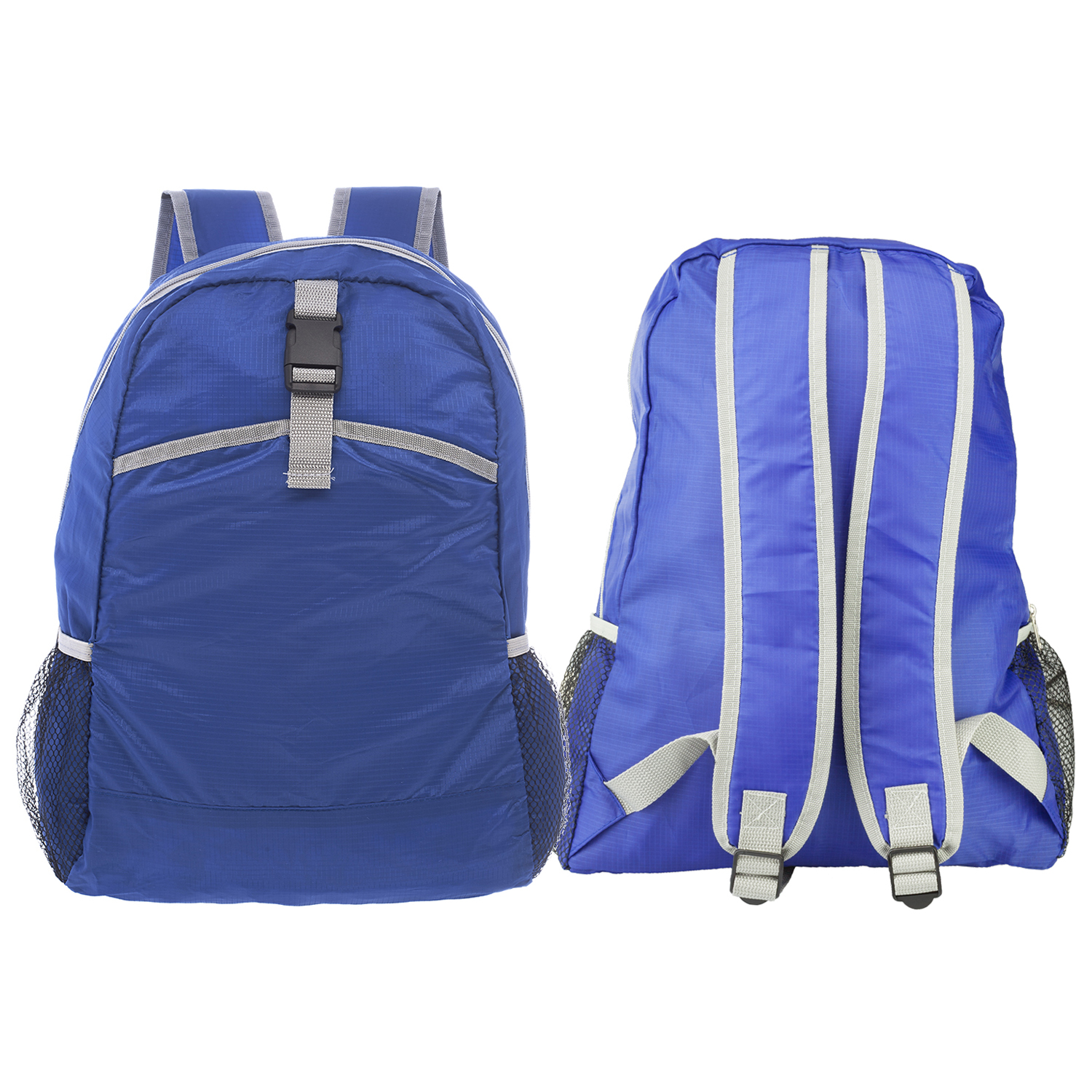 Foldable Backpack with Two Side Mesh Pockets 3