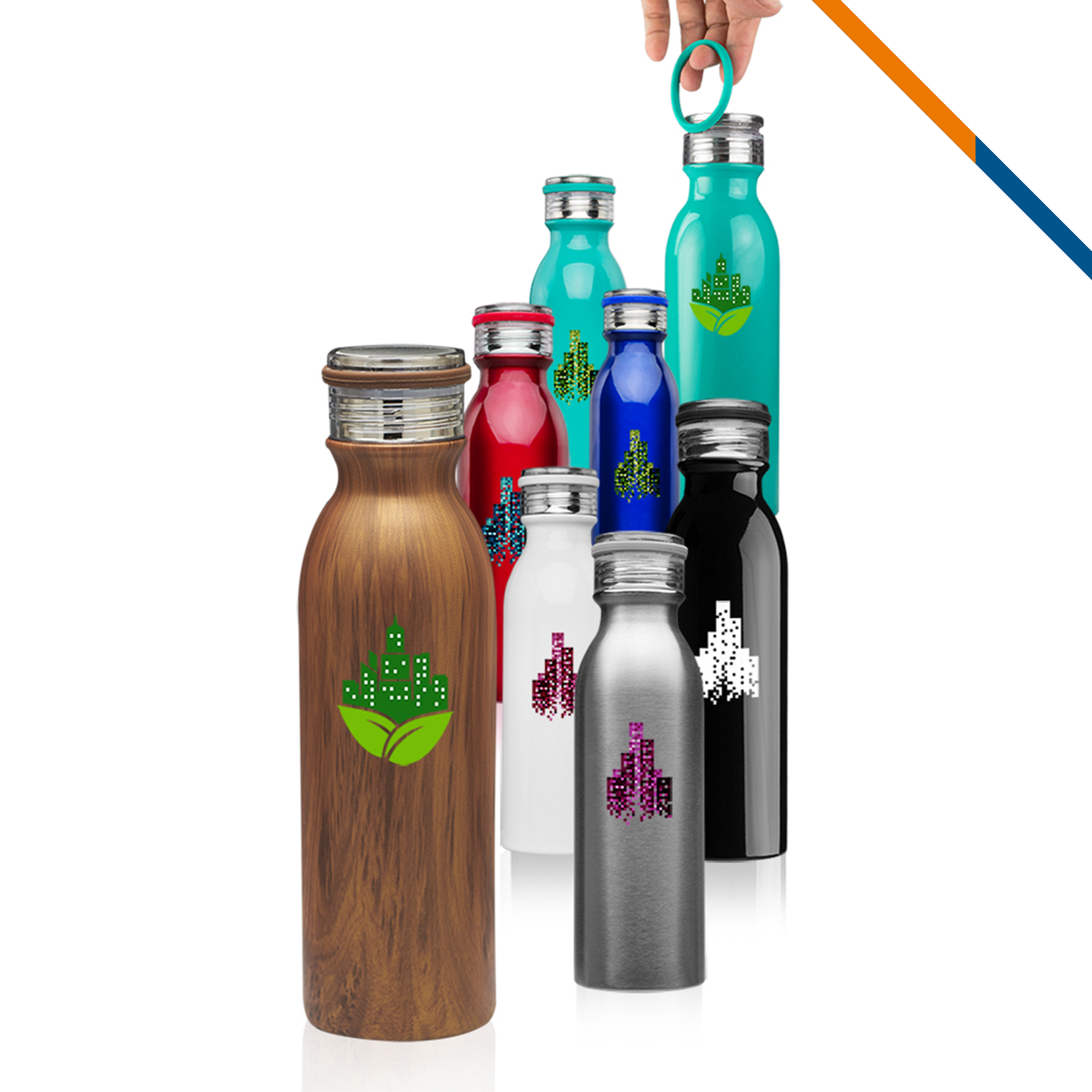 Galwin Stainless Steel Water Bottle - 20 OZ. 8