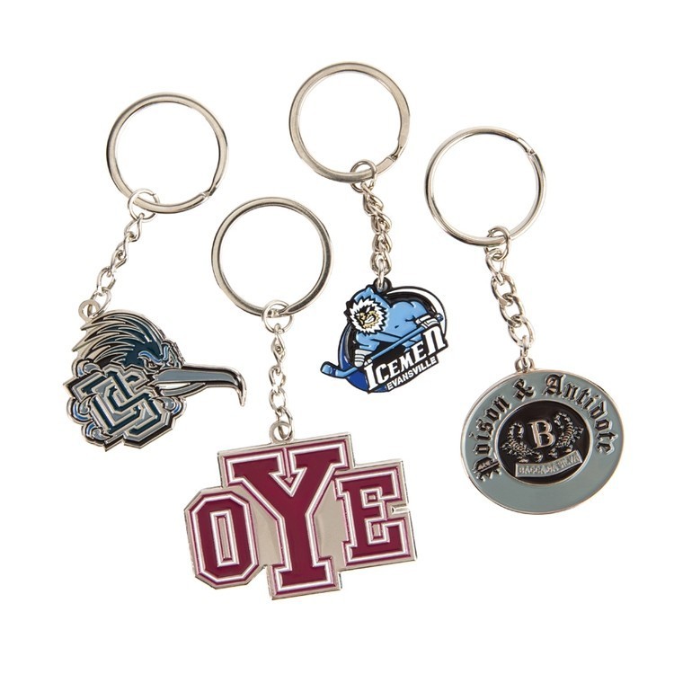 1.25" Soft Enamel Keychain (2 Sided) 4