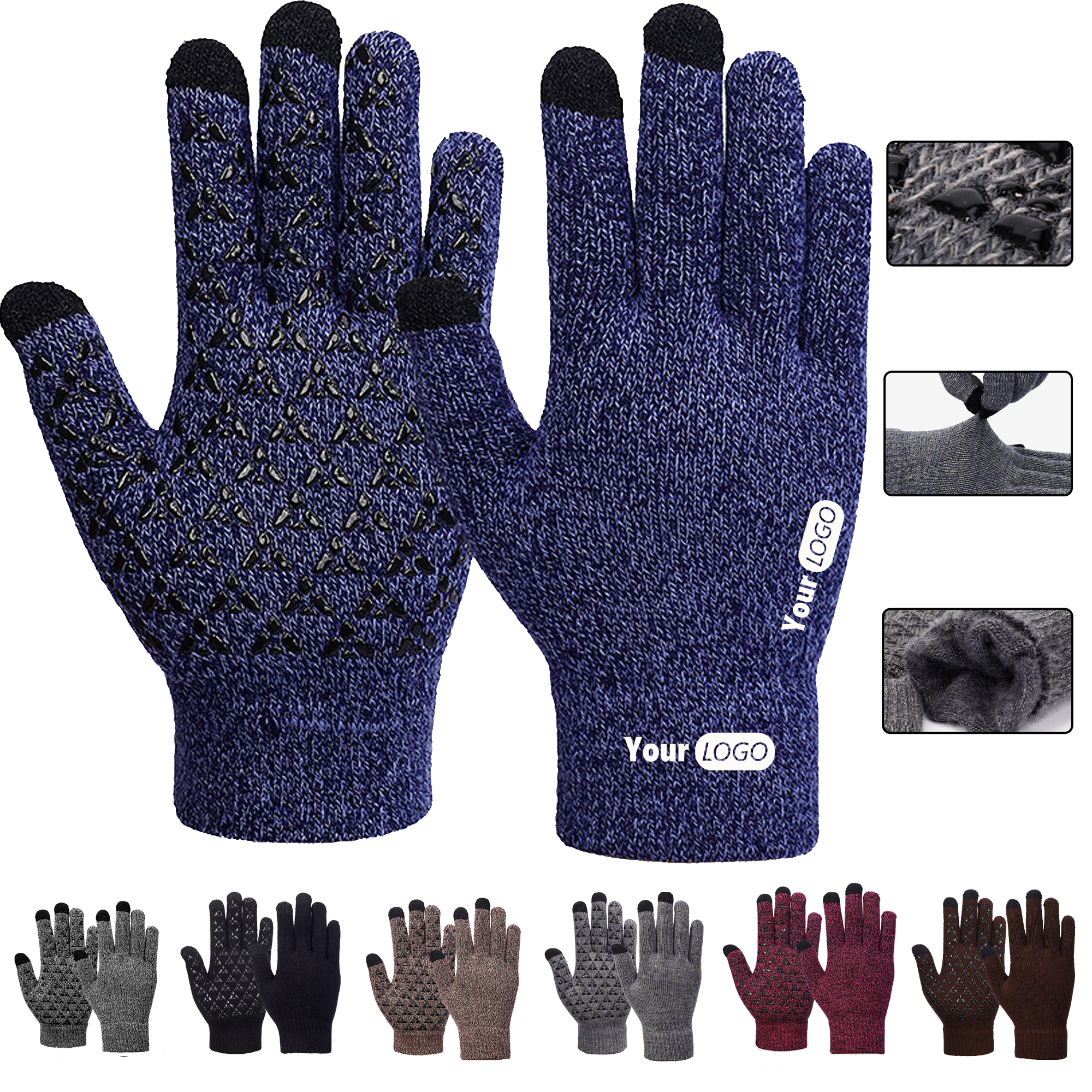 Non-Slip Touchscreen Gloves 6