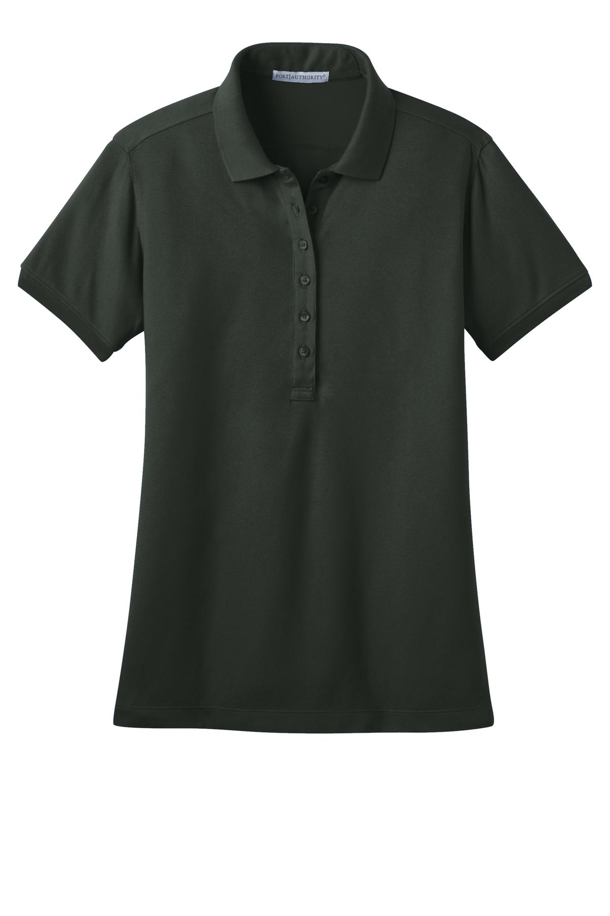 Port Authority Women's Stretch Pique Polo. L555 8