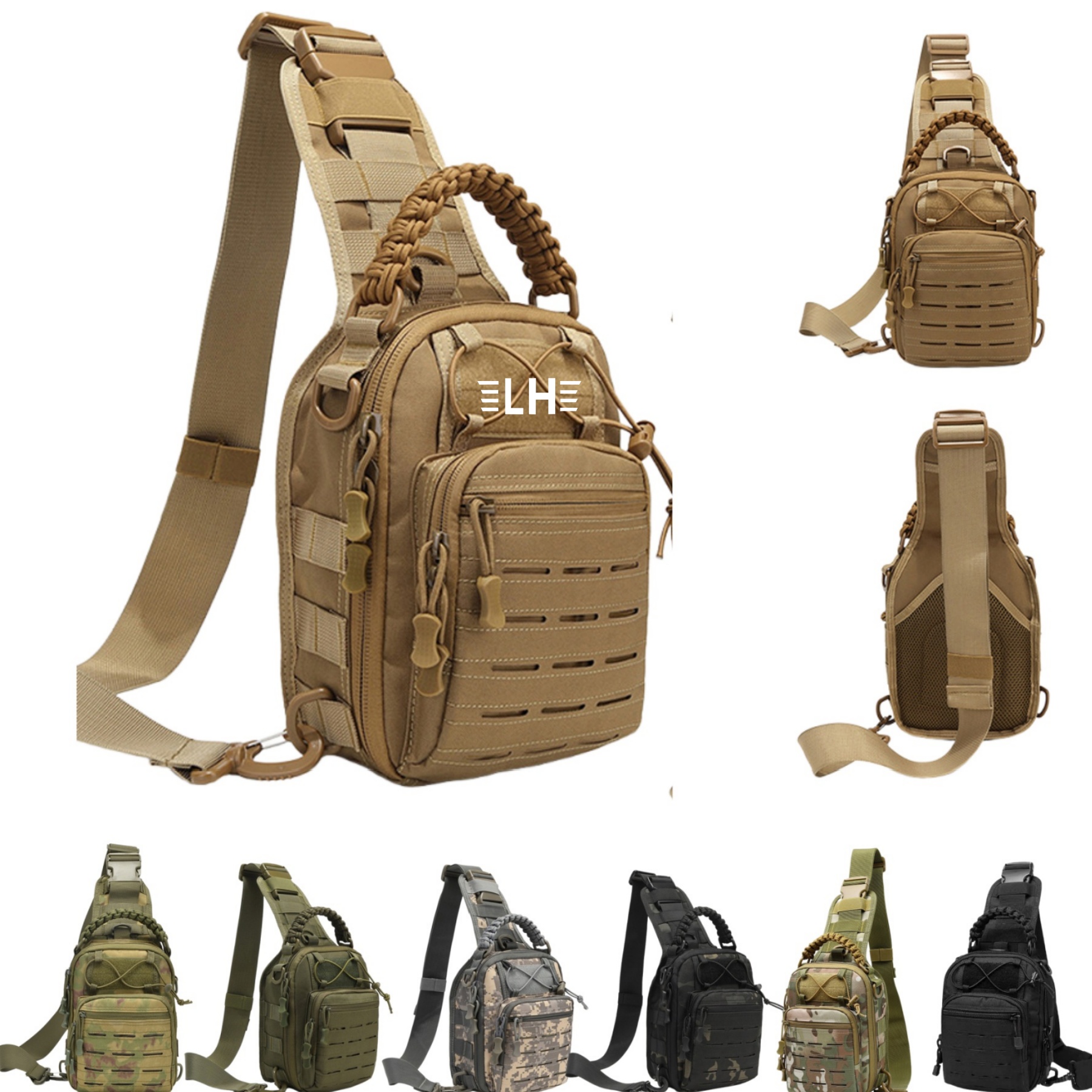 Sling Shoulder Backpack Tactical Bag 3
