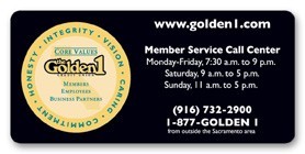 USA Made Premium UV Window Micro-Suction Cling Decal (1.75"x3.75") Rectangle