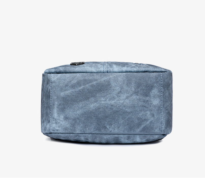 Multi-purpose Soft Leather Backpack Retro Korean-style 6