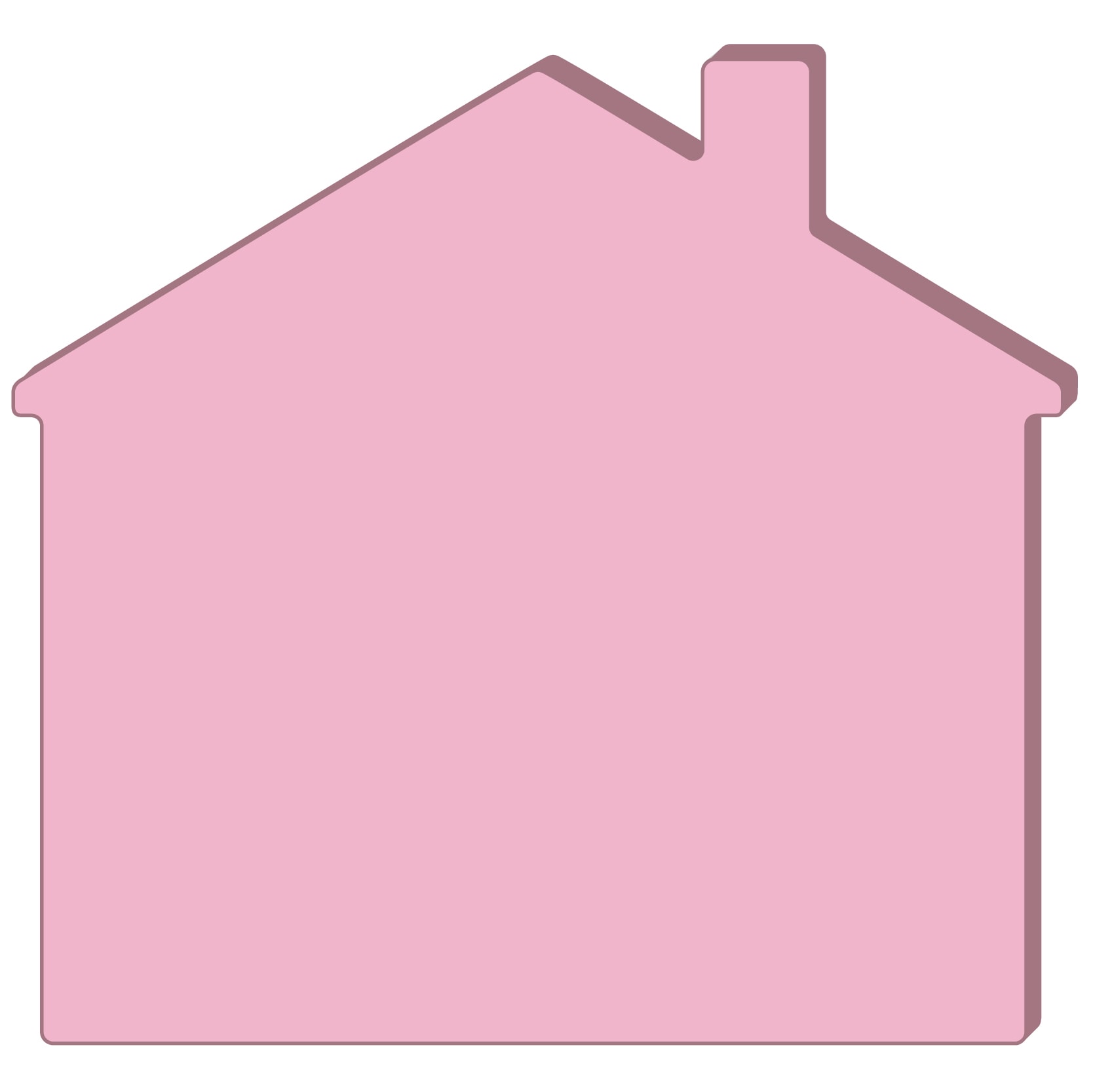 House Shape Coaster 12