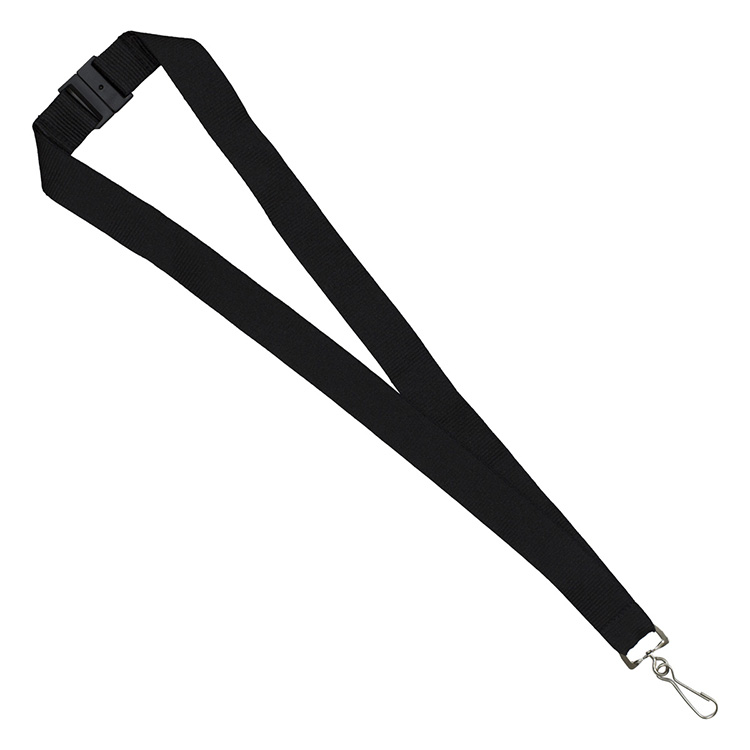 "MCGILL" 1" Blank Lanyard with Breakaway Safety Release Attachment - Swivel Clip 3