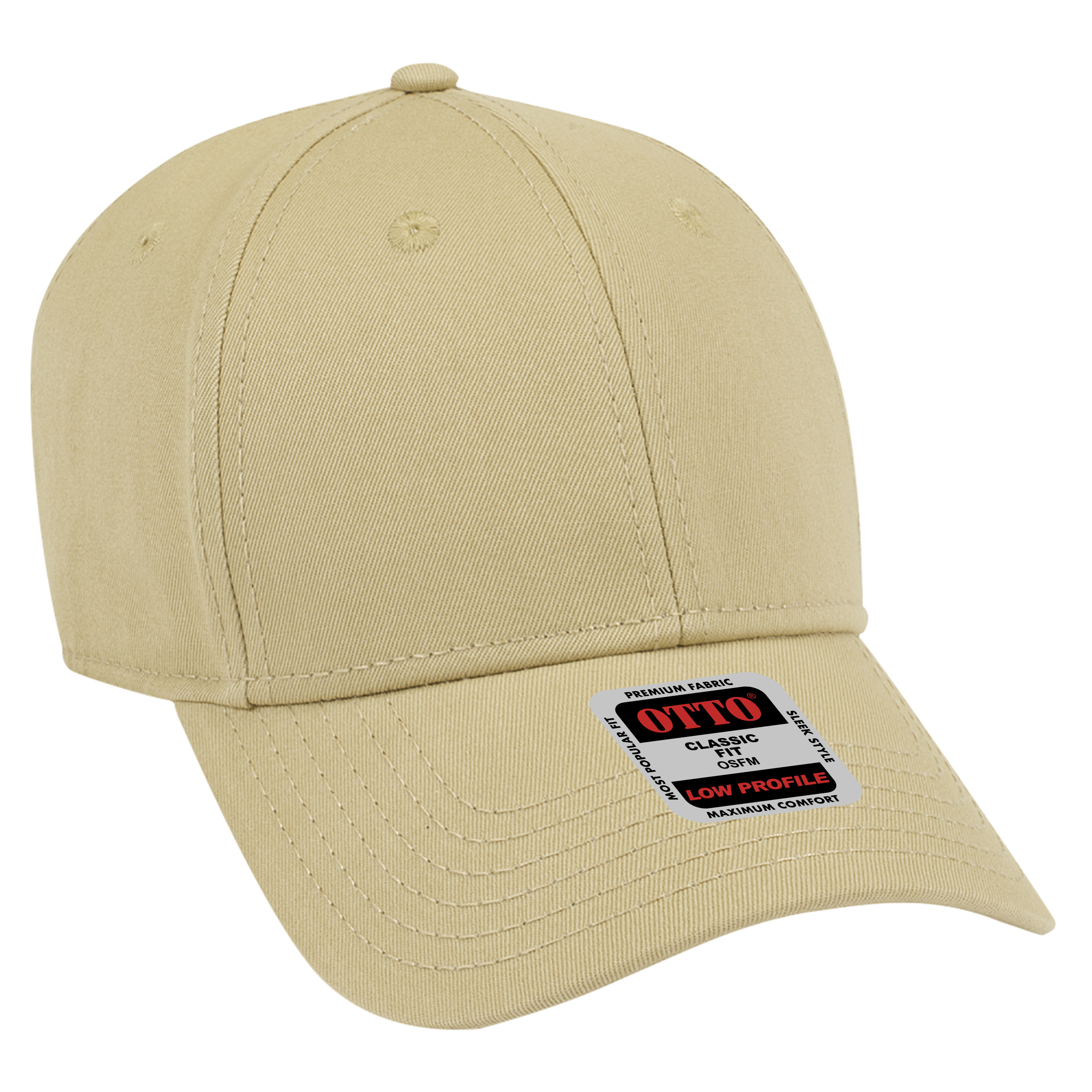 OTTO CAP® 6 Panel Low Profile Baseball Cap 35