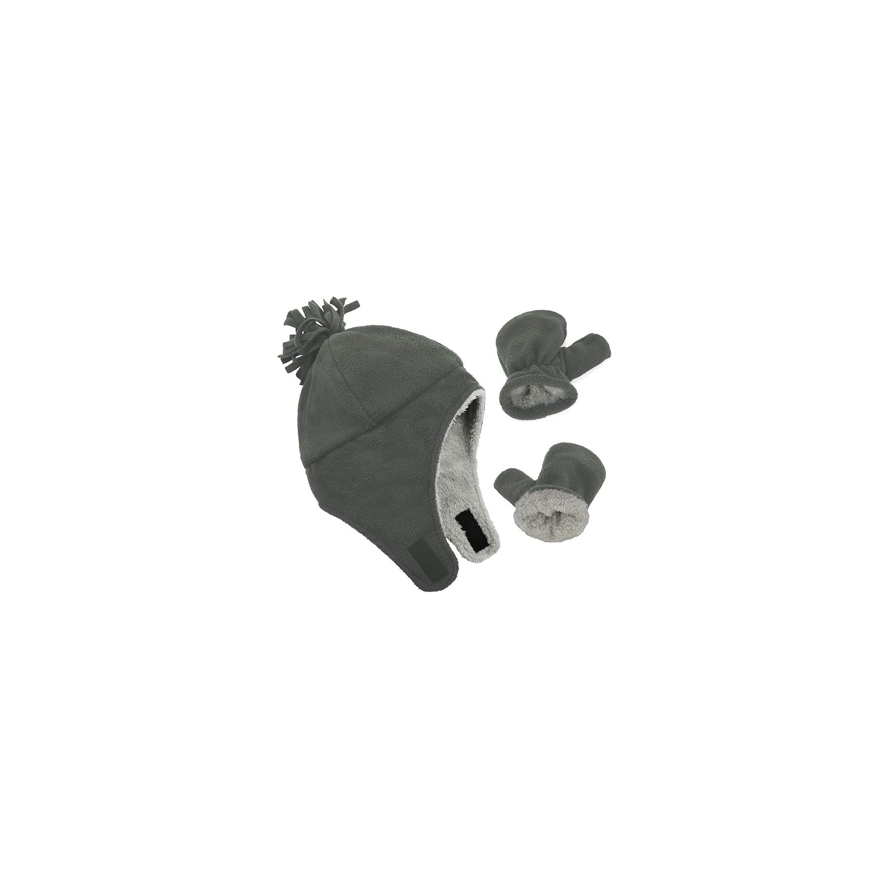 Baby Fleece Hat Mitten Set 4