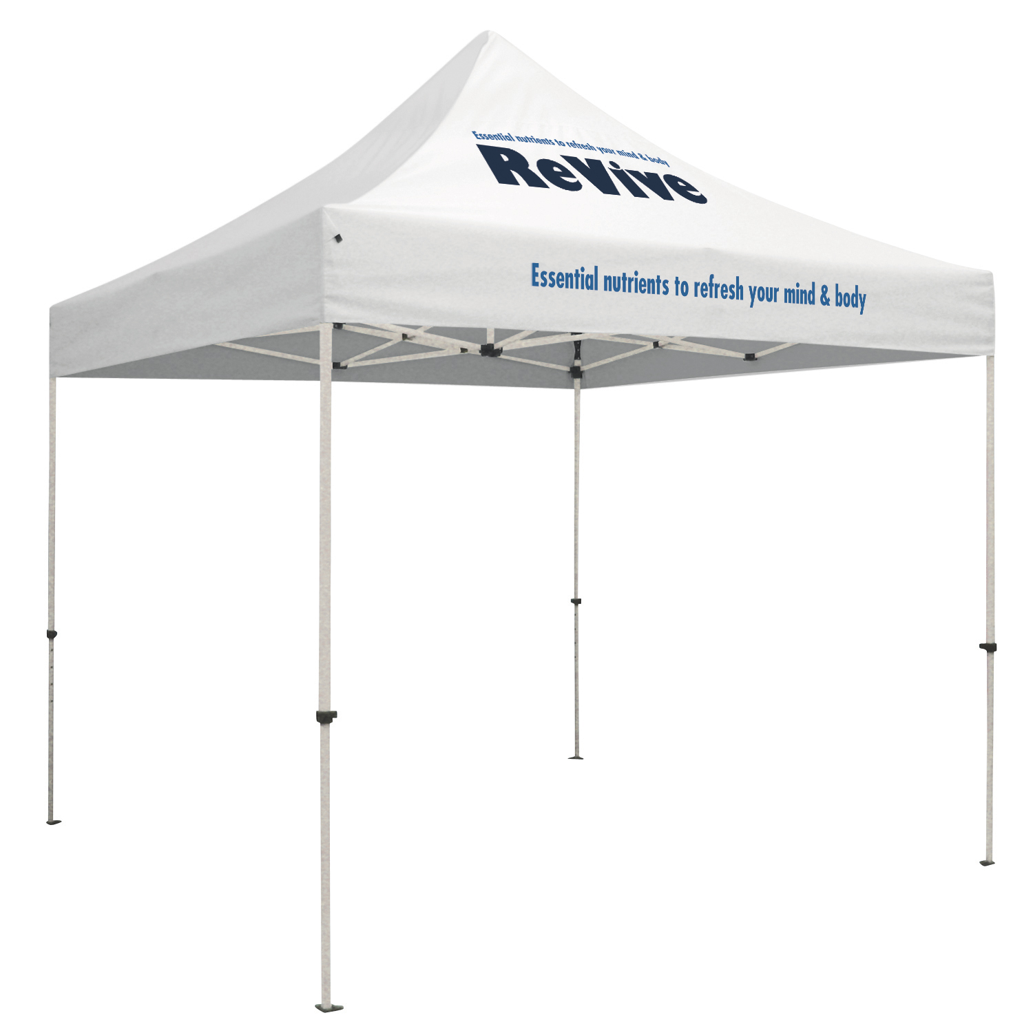 10' Standard Tent Kit (Full-Color Imprint, 2 Locations) 3