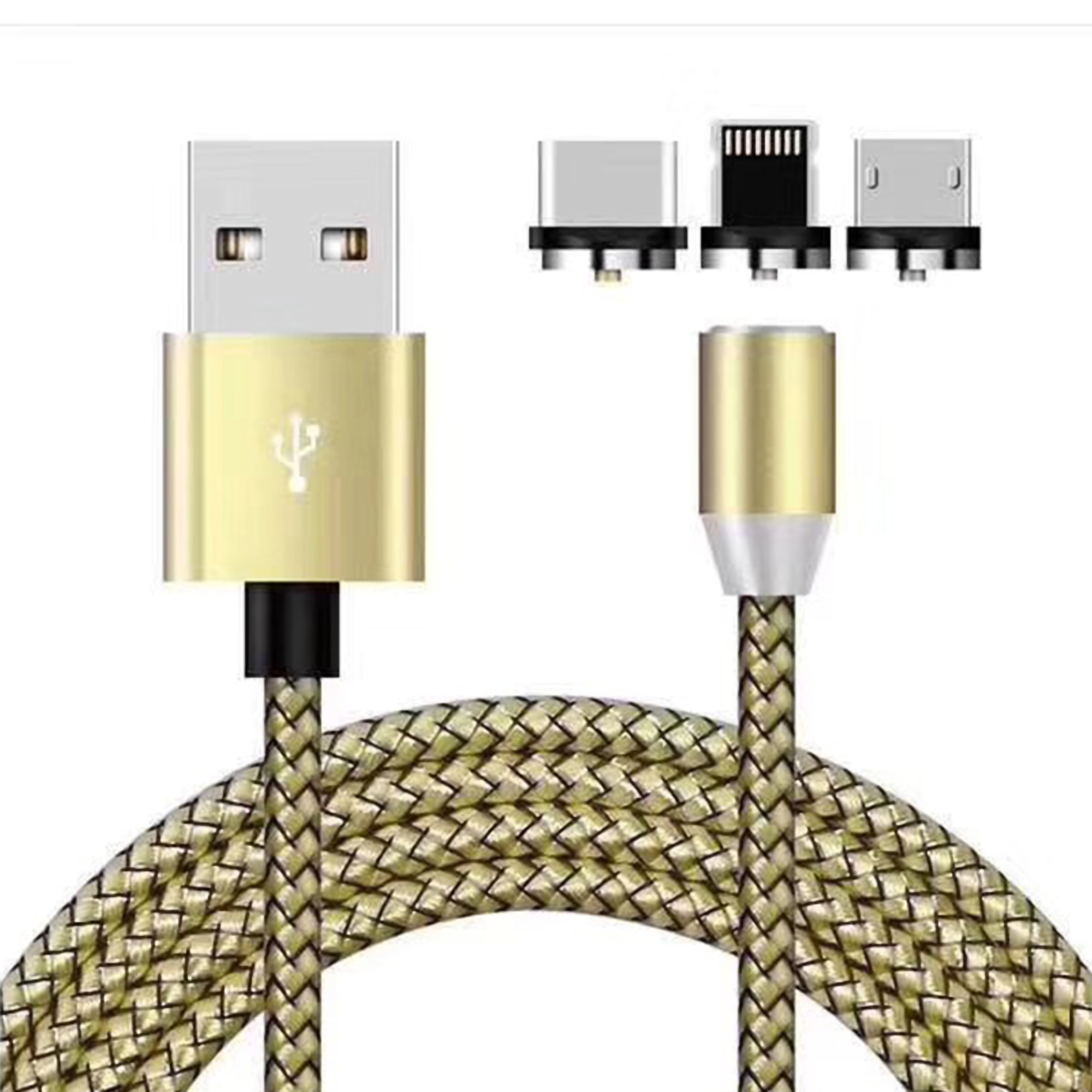 3-in-1 Magnetic USB Charging Cable 4