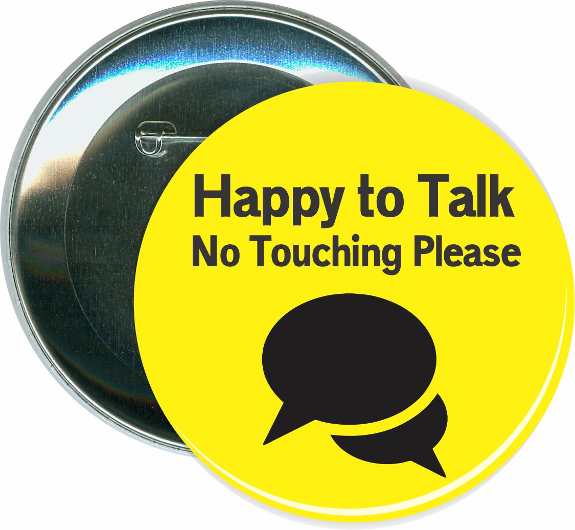 Happy to Talk, COVID-19, Event Button 1