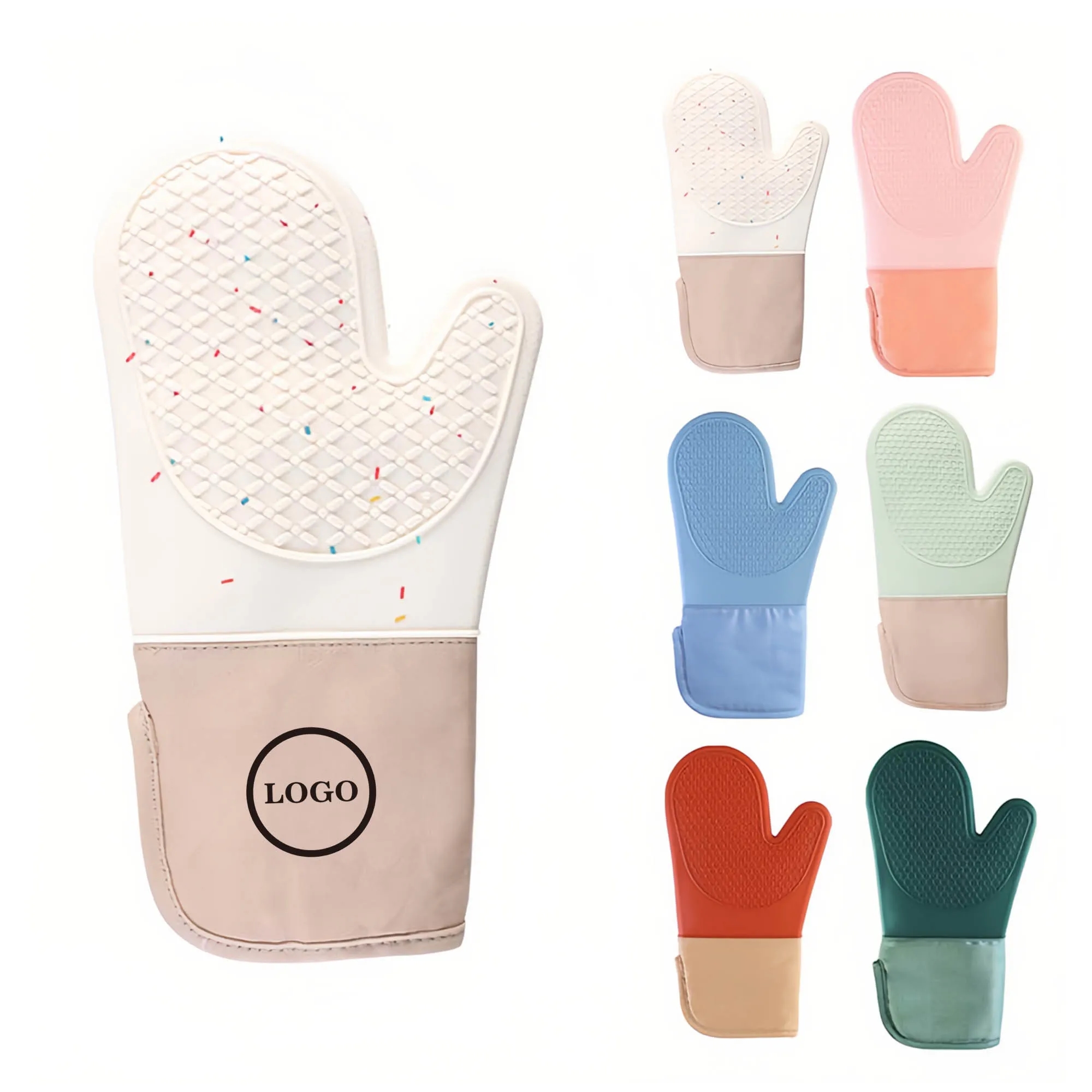 Heat-Resistant Silicone Oven Gloves 1