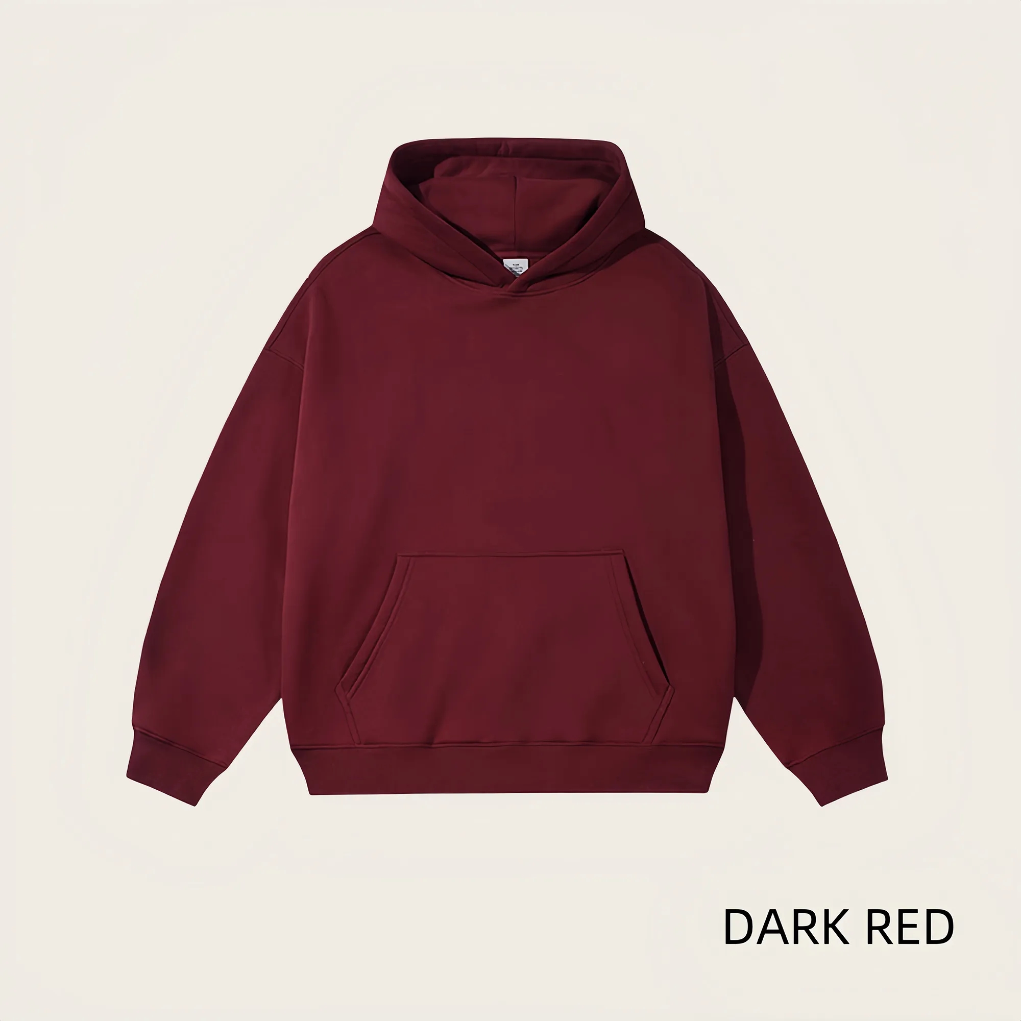 Unisex Cotton Fleece Hoodie, Minimalist Casual Comfort Wear 19