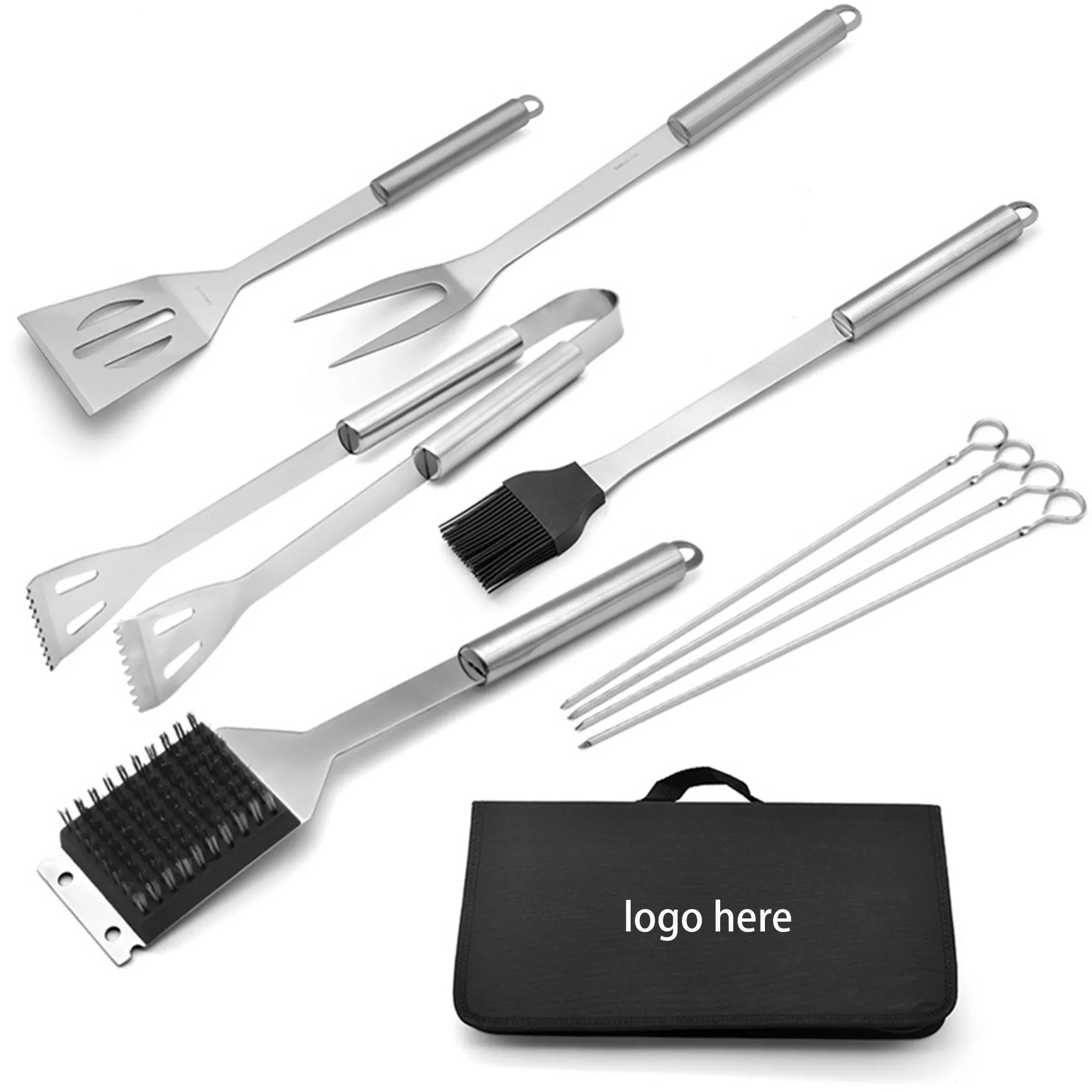 Stainless Steel 20PCS BBQ Tools Set 2