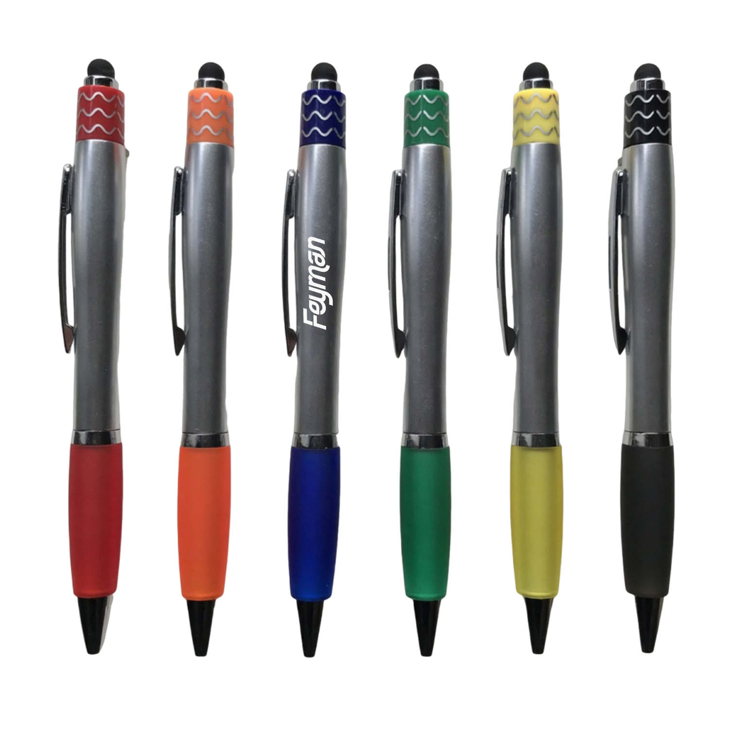 Twist Action Ballpoint Pen w/ Stylus 1