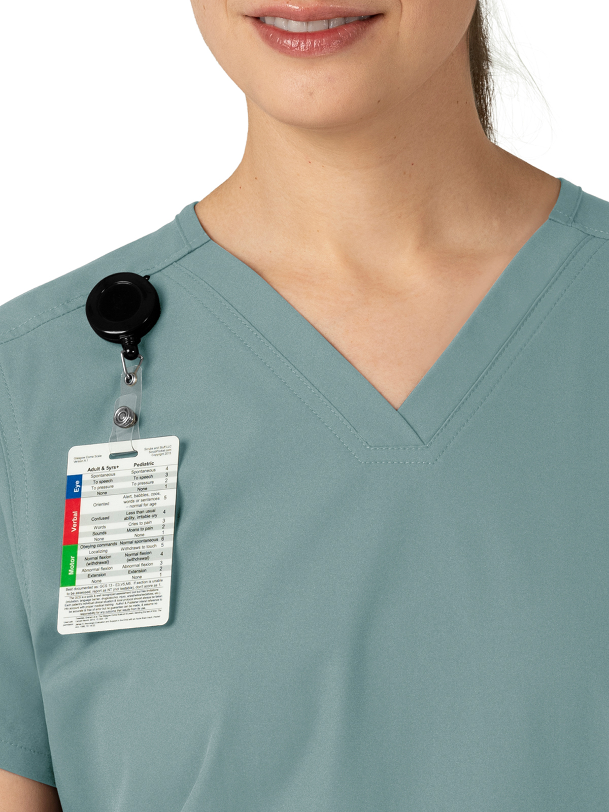 Carhartt Scrubs - Force Essentials - Women's Five-Pocket Modern Fit V-Neck Top 37