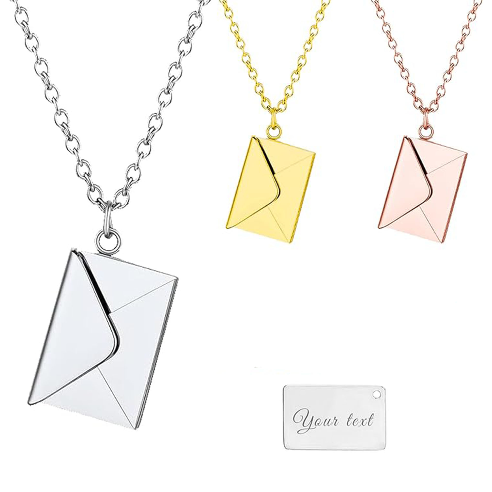 Love Letter Envelope Necklace 2