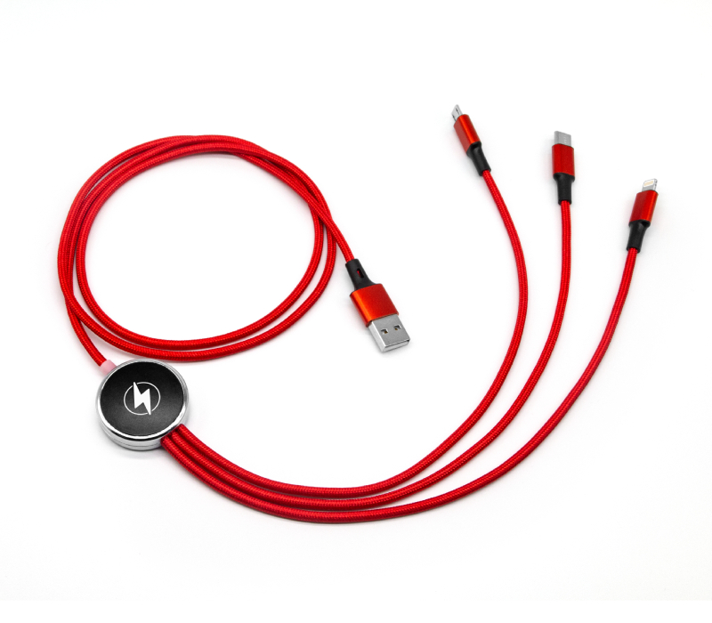 3-in-1 LED Light Up Logo USB Charging Cable 6