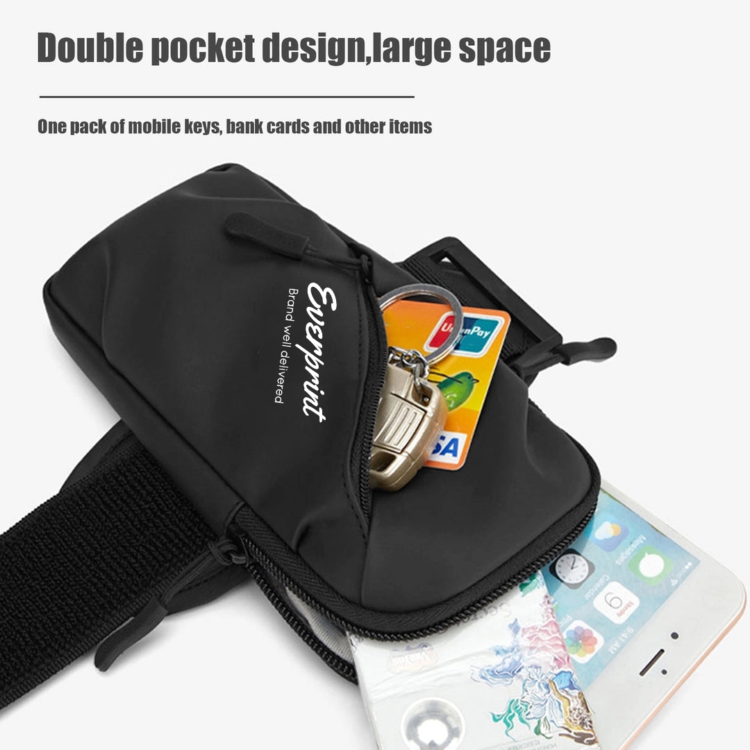 Outdoor Sports Double Pockets Arm Bag 7