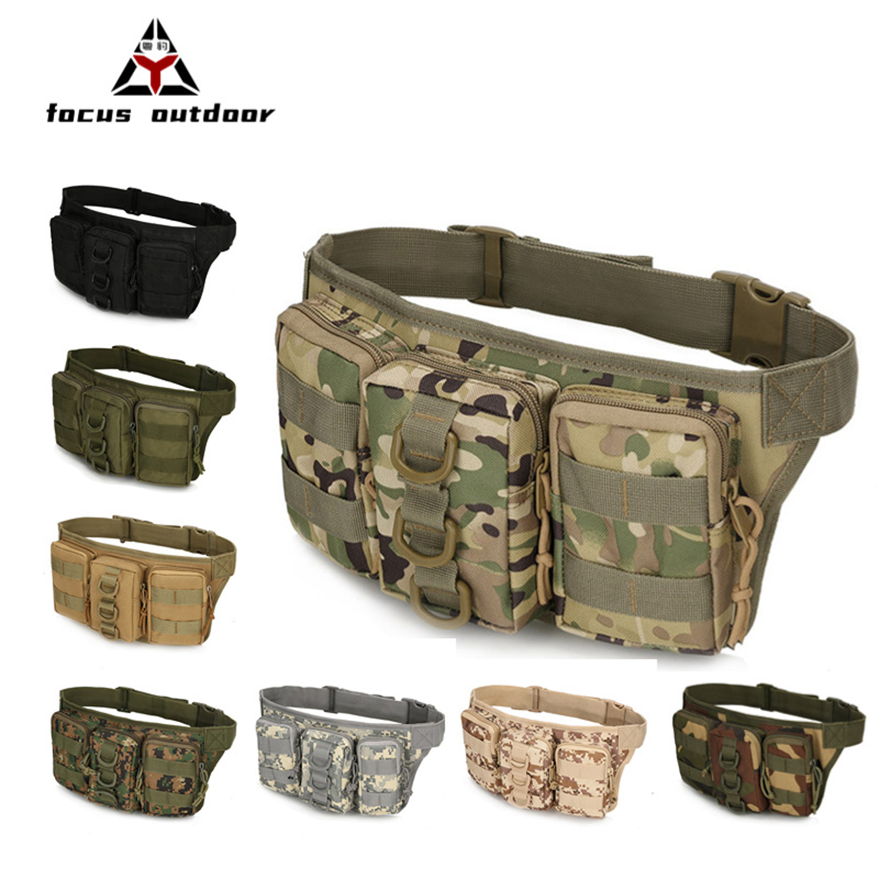 Oxford Cloth Tactical Waist Bag 3