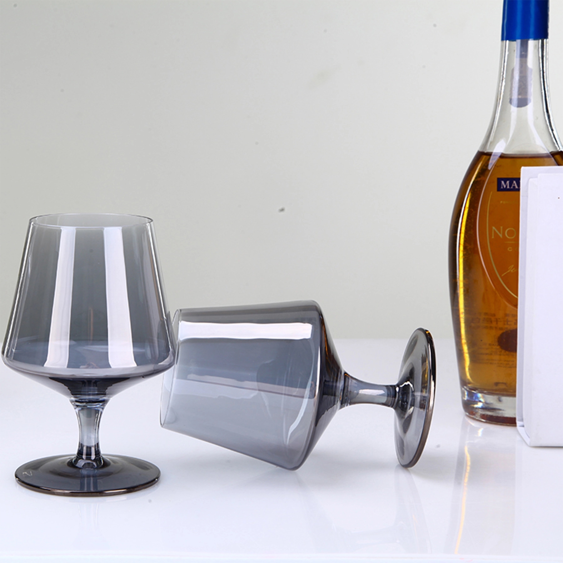 16 oz Lead Free Crystal Brandy Glasses 8