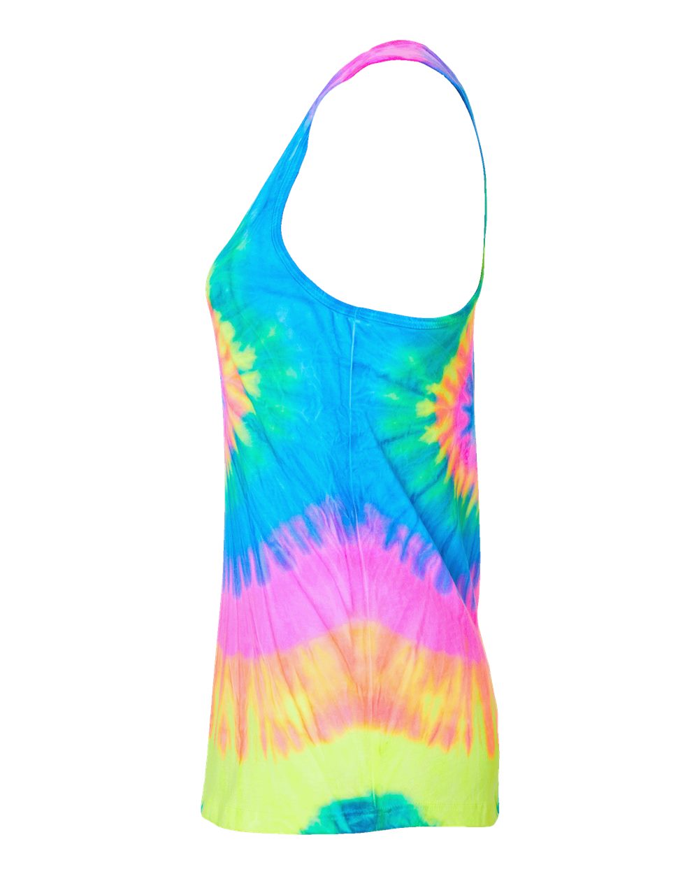 Women's Tie-Dyed Racerback Tank Top - 3400 42