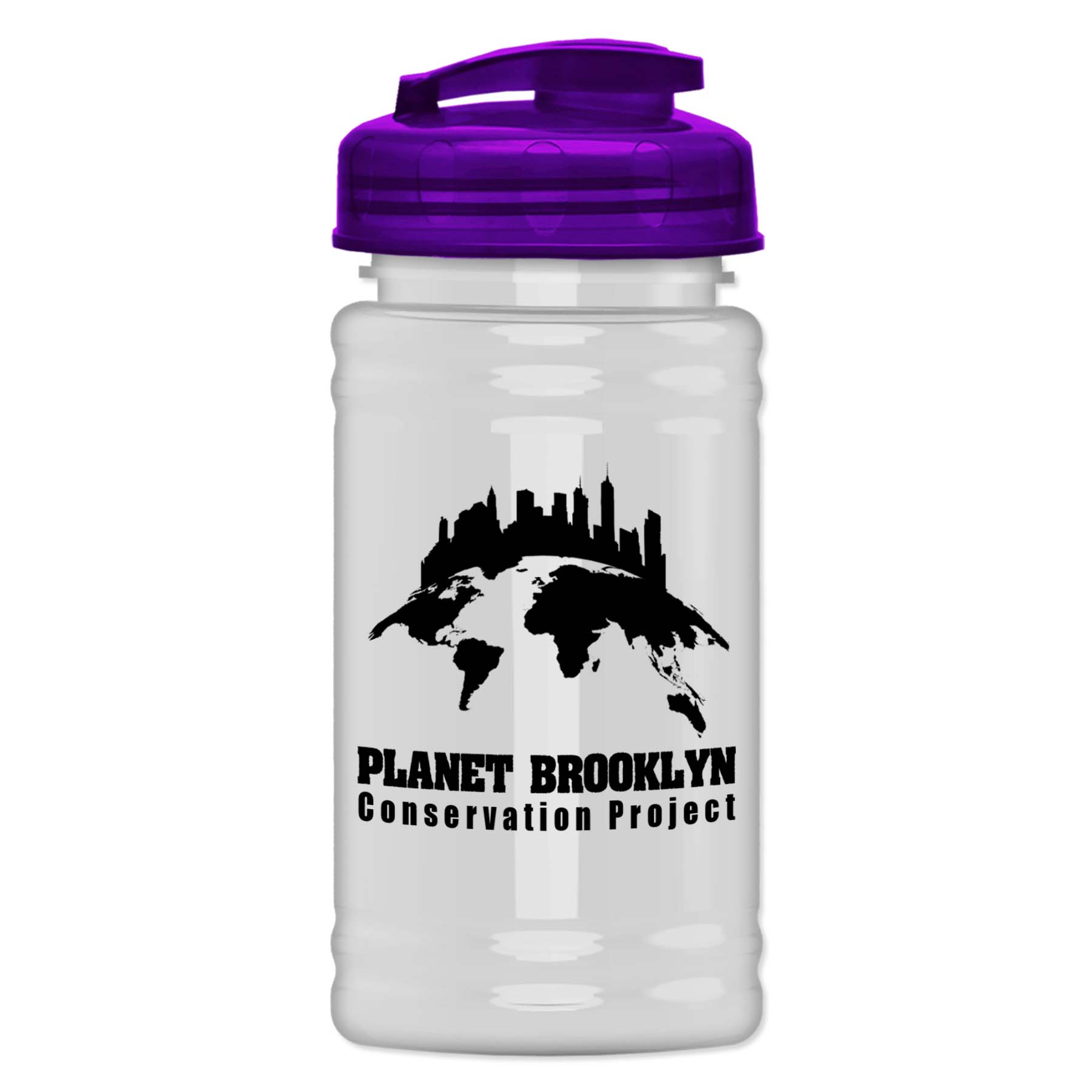 UpCycle - Mini 16 oz. rPet Sports Bottle with USA Flip 16