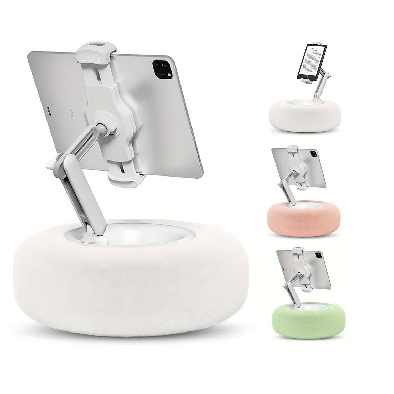 Plush Pillow Pad Phone Tablet Holder 6