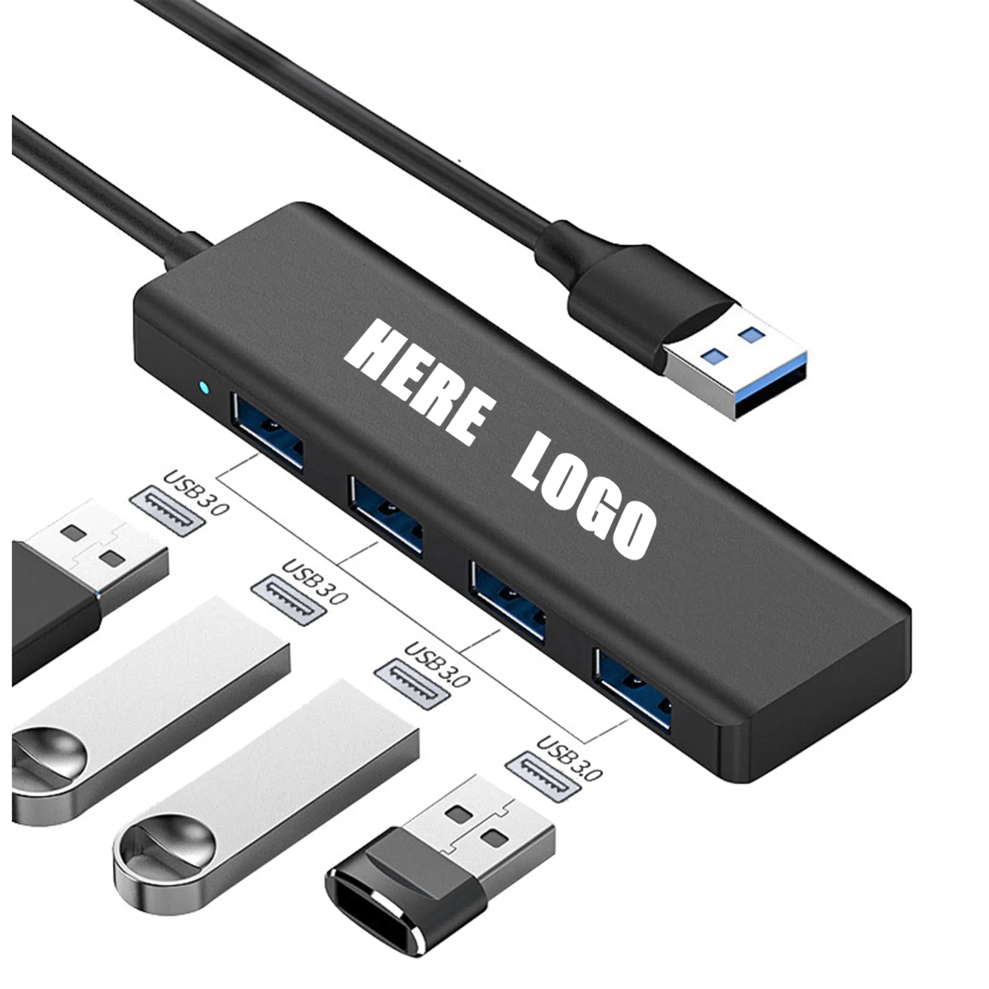 4-in-1 USB Docking Station