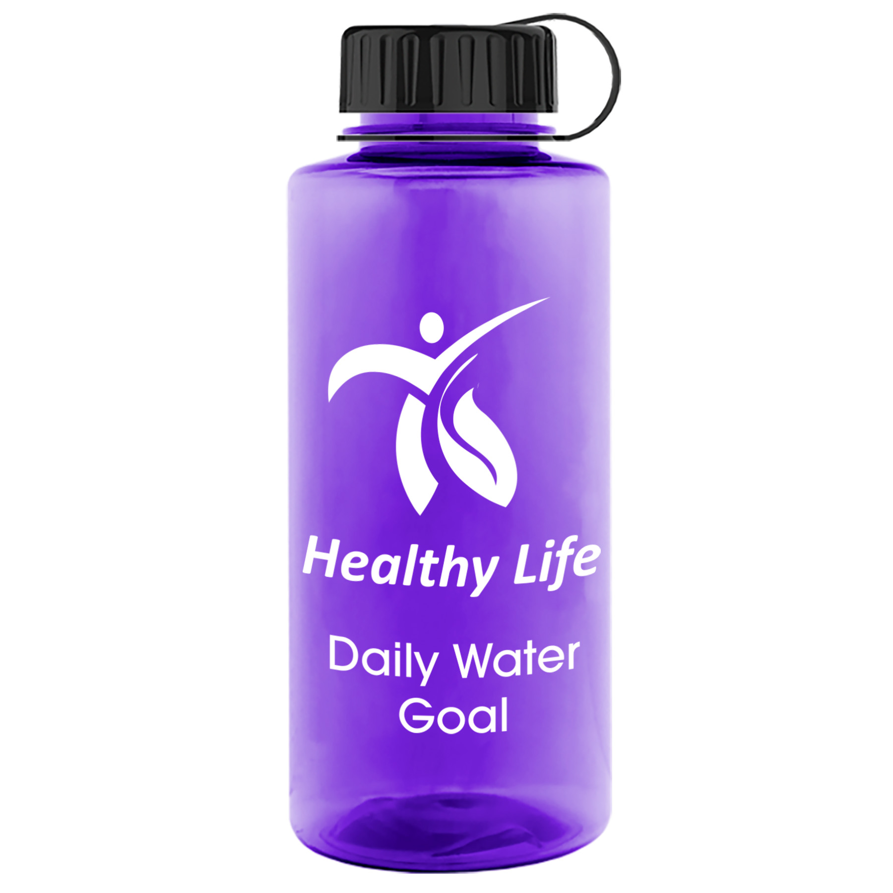 The Mountaineer - 36 oz. Tritan bottle with Tethered 3
