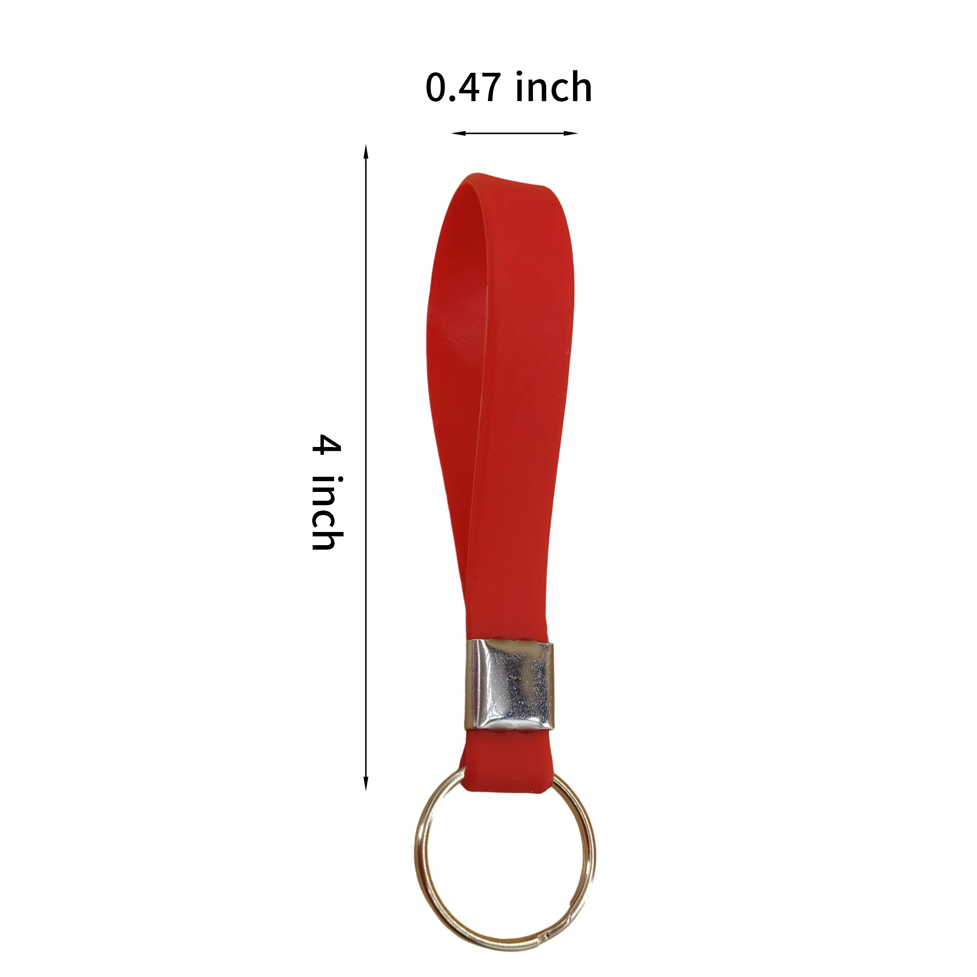 Silicone Wristband Key Chain 7